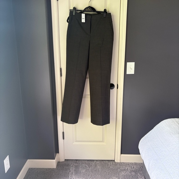 Brooks Brothers Charcoal Pinstripe Trousers - Picture 3 of 3